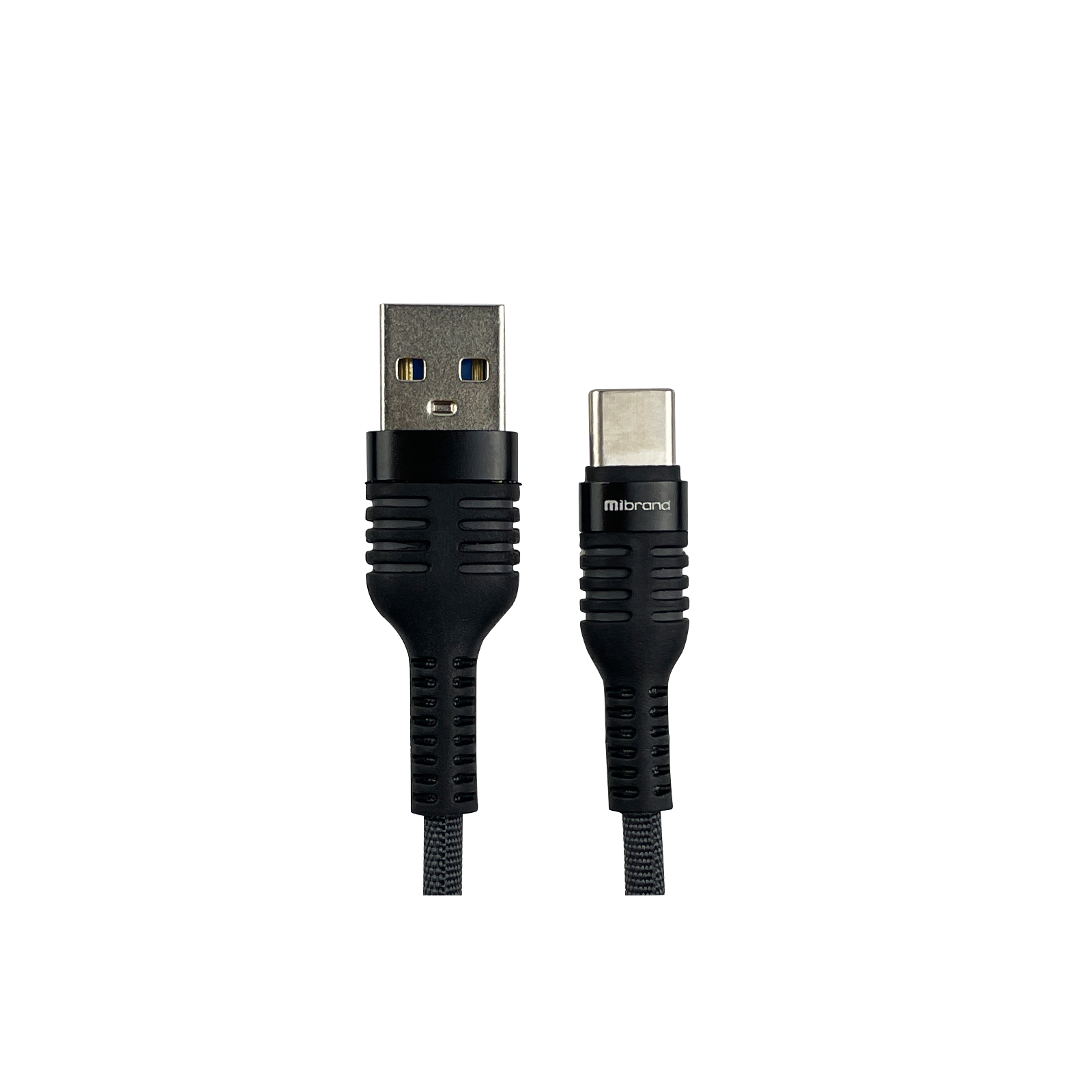 Дата кабель USB 2.0 AM to Type-C 1.0m MI-13 2A Black-Gray Mibrand (MIDC/13TBG)