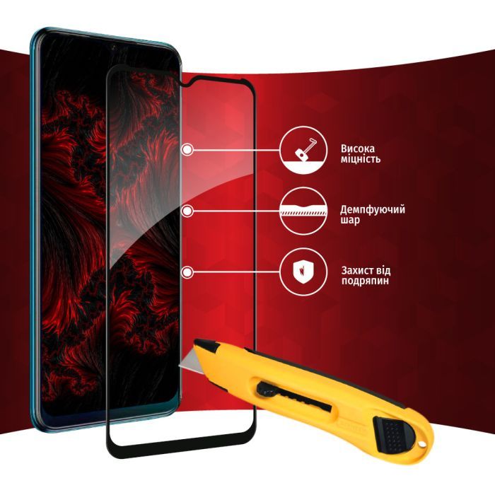 Стекло защитное Intaleo Full Glue Tecno Spark 8T (1283126542275) изображение 4