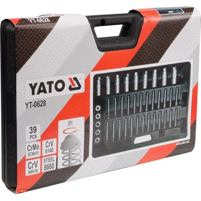 Набор головок Yato YT-0628 изображение 2