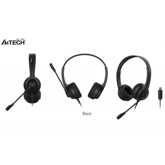 Наушники A4Tech HU-8 Black изображение 4