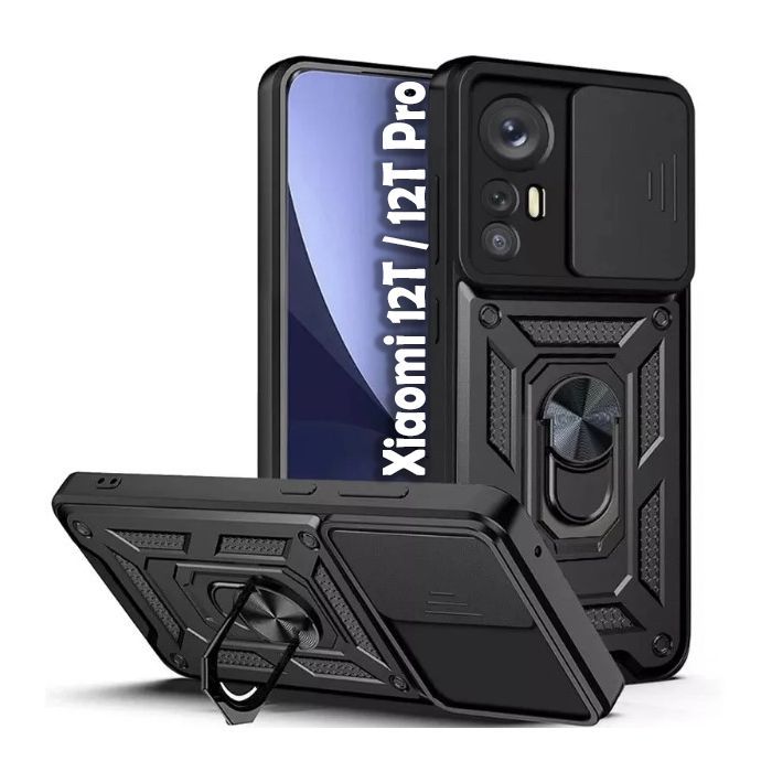 Чохол до мобільного телефона BeCover Military Xiaomi 12T / 12T Pro Black (708832)