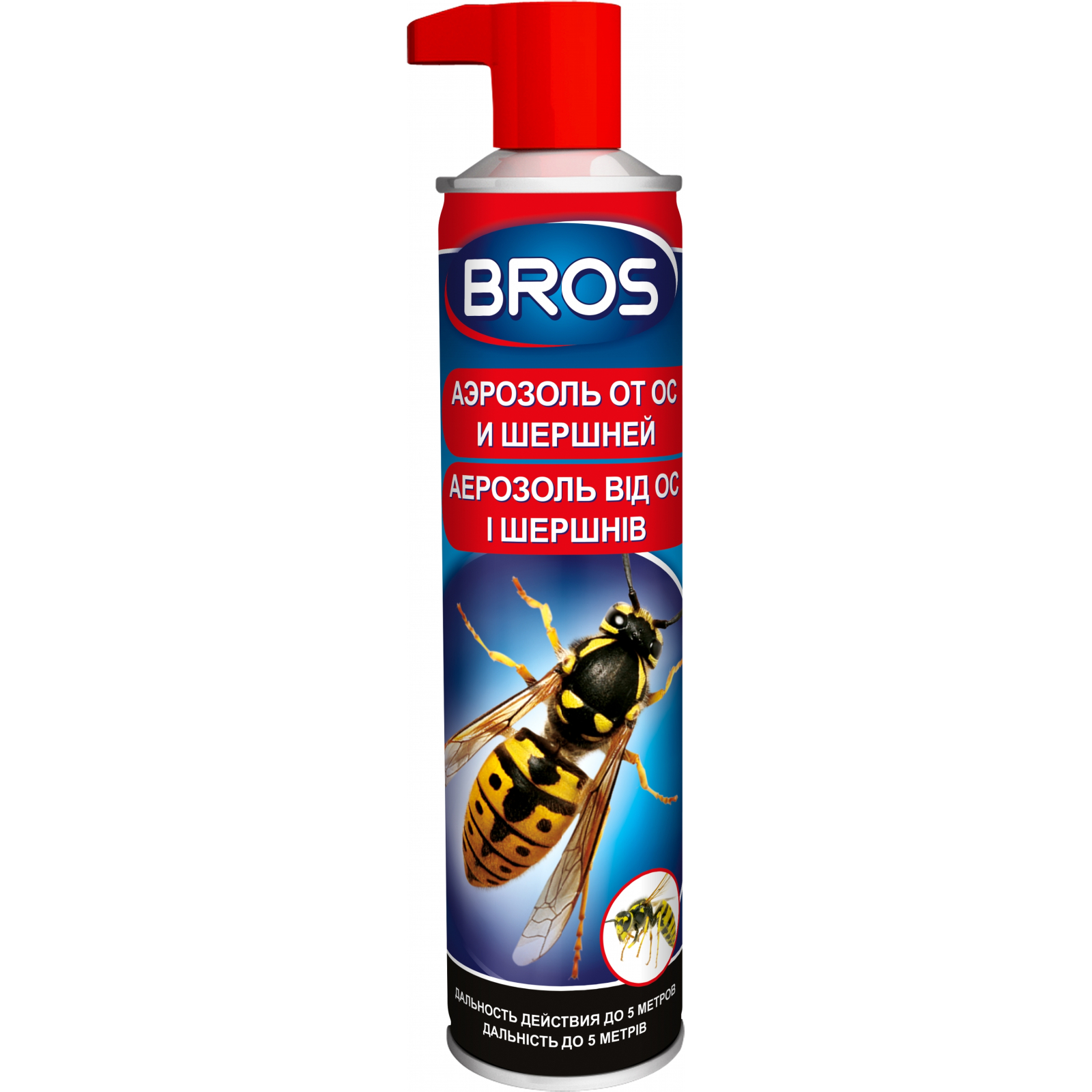 Аэрозоль от насекомых Bros от ос и шершней 300 мл (5904517061484)