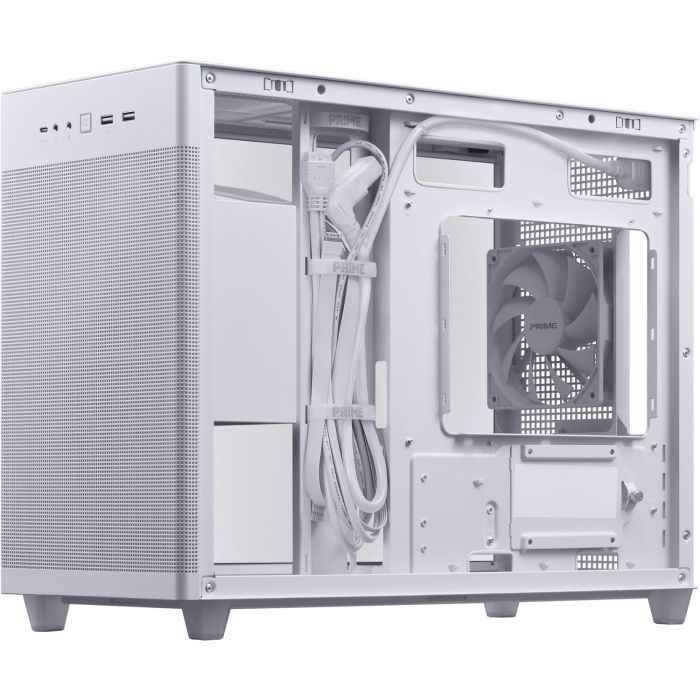 Корпус ASUS Prime AP201 White Tempered Glass (90DC00G3-B39010) изображение 8