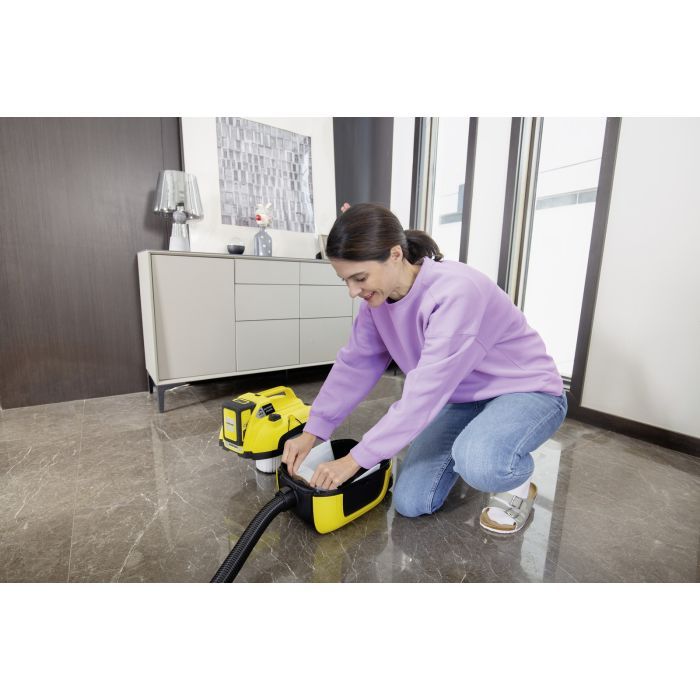 Мешок для пылесоса Karcher фильтр-мешки флисовые к WD 1 Compact Battery, 4шт. (2.863-325.0) изображение 2