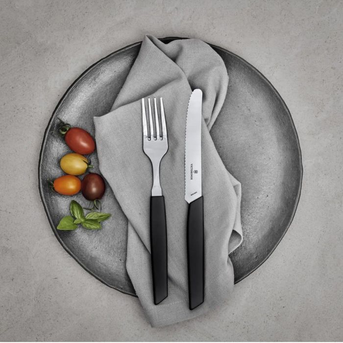 Кухонний ніж Victorinox Swiss Modern TomatoSausage 11см Blue (6.9006.11W2) зображення 3