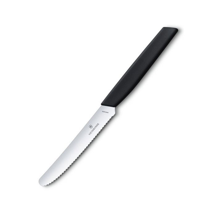 Кухонний ніж Victorinox Swiss Modern TomatoSausage 11см Blue (6.9006.11W2) зображення 5