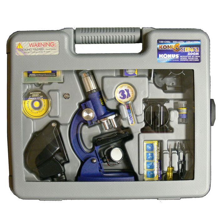 Микроскоп Konus KonusCience 100x-1200x + кейс (5020) изображение 7