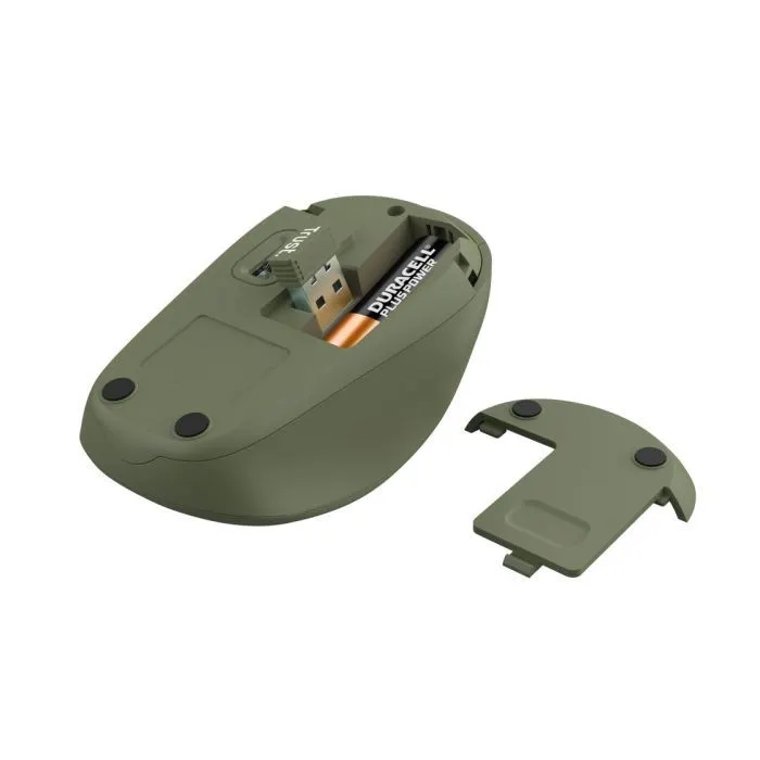 Мишка Trust YVI+ Silent Eco Wireless Green (24552) зображення 4