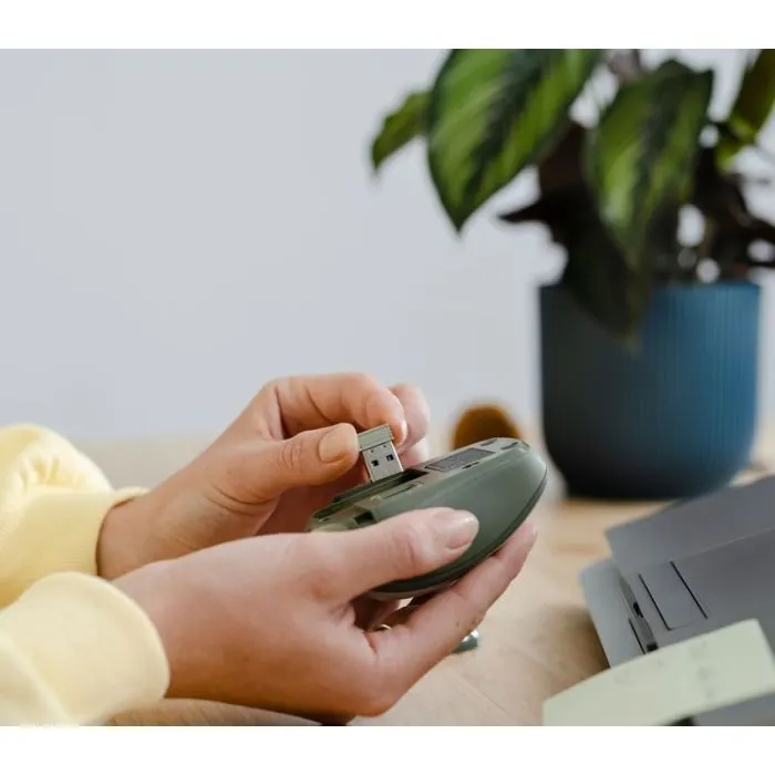 Мишка Trust YVI+ Silent Eco Wireless Green (24552) зображення 9
