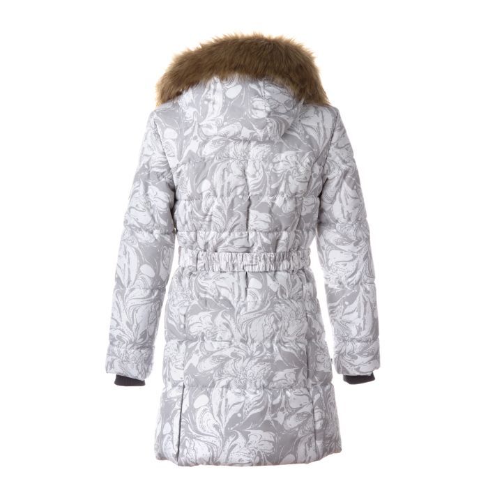 Пальто детское Huppa YACARANDA 12030030 белый с принтом 110 (4741632039445) изображение 2