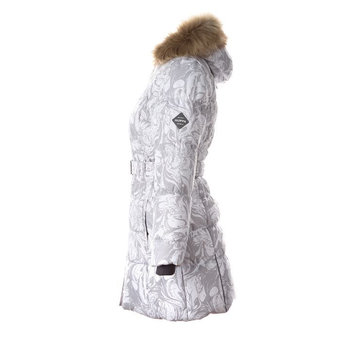 Пальто детское Huppa YACARANDA 12030030 белый с принтом 110 (4741632039445) изображение 3