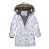 Пальто Huppa YACARANDA 12030030 белый с принтом 110 (4741632039445) изображение 4