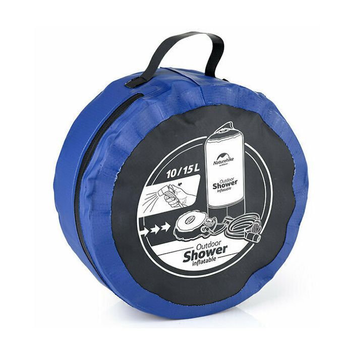 Душ портативний Naturehike NH17L101-D Blue (6927595721872) зображення 2