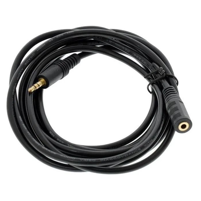 Кабель мультимедийный 3.5mm M to 3.5mm F 3.0m Value (B00343)