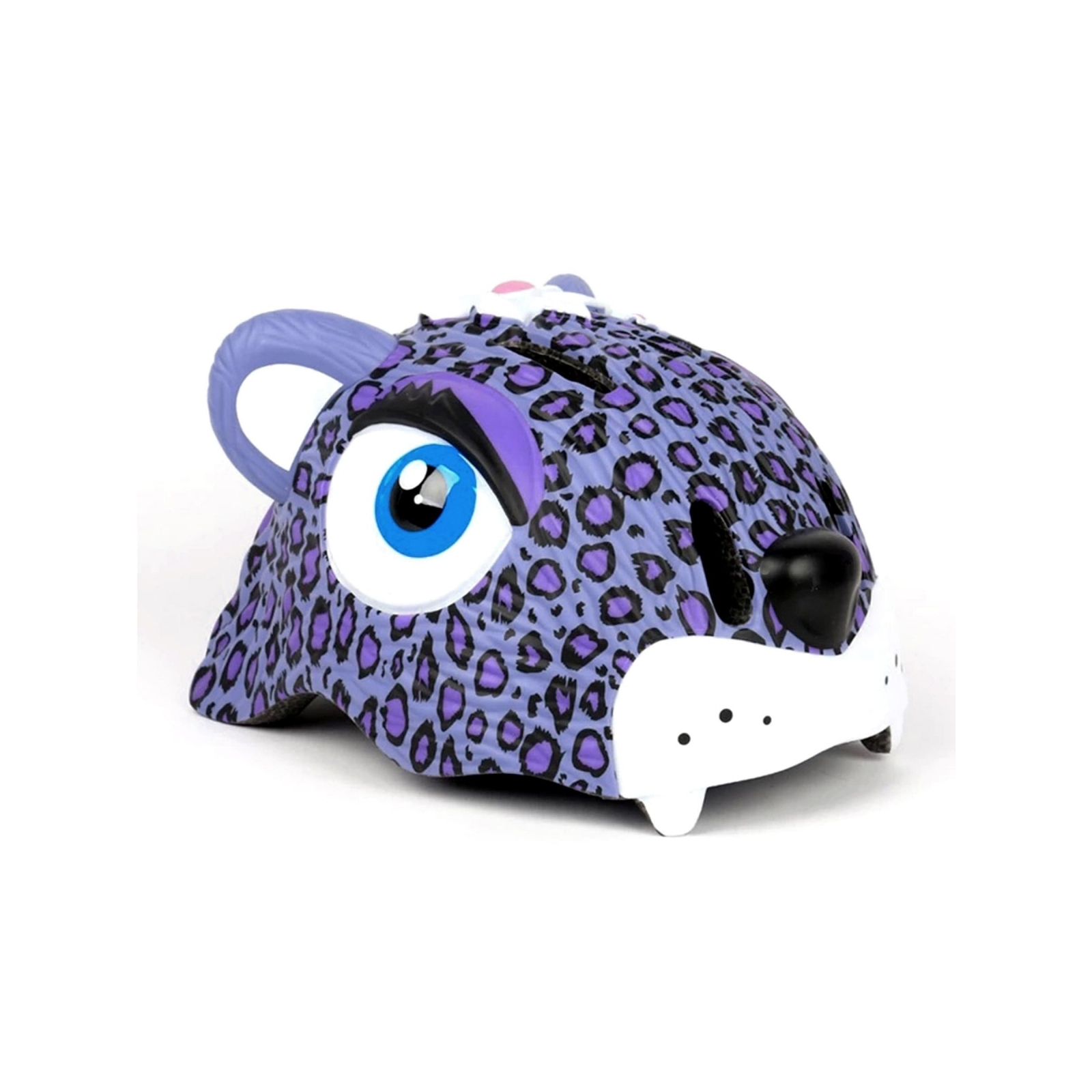 Шлем Velotrade Crazy Safety "Пурпуровий Леопард" (HEAD-065)