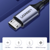 Дата кабель USB 2.0 AM to Micro 5P 1.5m US290 Black Ugreen (US290/60147) изображение 2