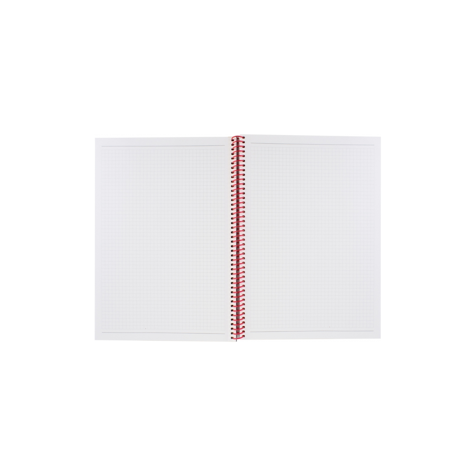 Блокнот Optima Knitting: Pink A4 пластиковая обложка, спираль 80 листов, клетка (O20846-20) изображение 3