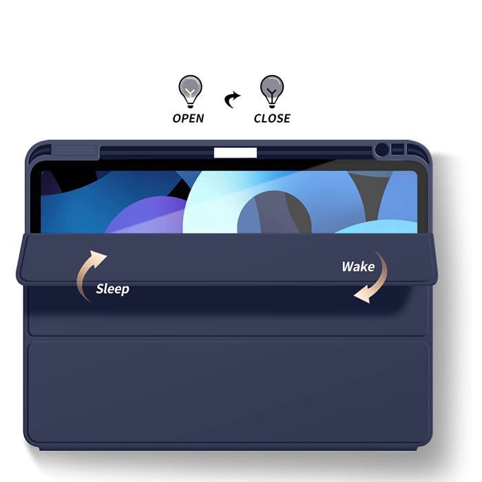 Чохол до планшета BeCover Tri Fold Soft TPU mount Apple Pencil Apple iPad 10.2 2019/2020/2021 Light Green (708458) зображення 3