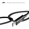 Дата кабель USB-C to USB-C 1.0m ABMM093B black Armorstandart (ARM64289) зображення 3
