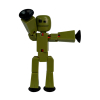 Фігурка Stikbot для анімаційної творчості (мілітарі) (TST616-23UAKDM) зображення 2