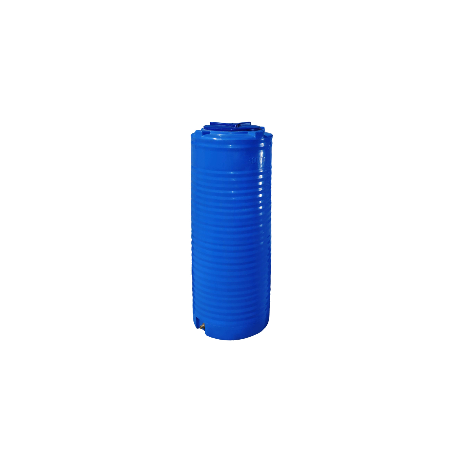 Емкость для воды Рото Європласт вертикальная пищевая 300 л узкая синяя (62)