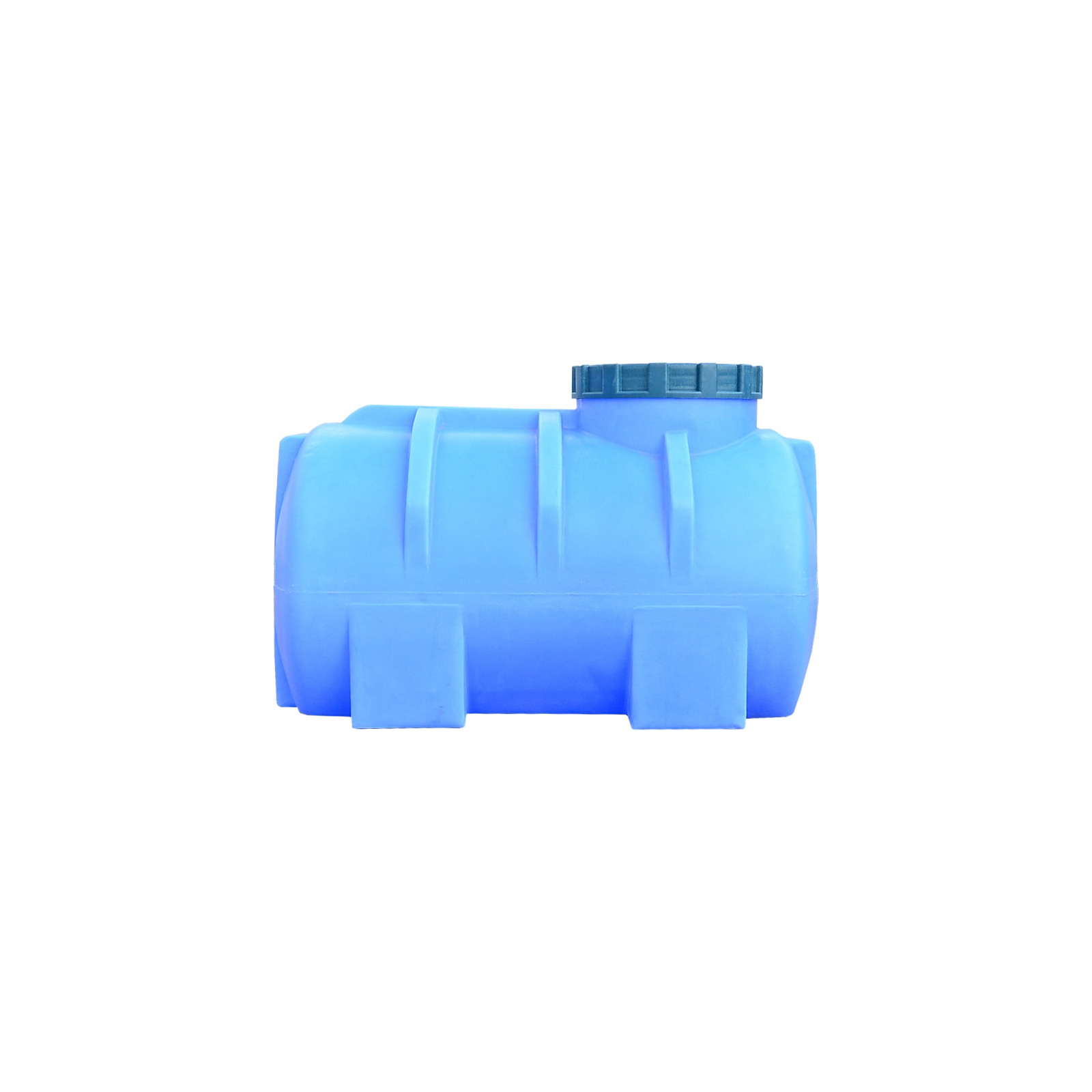 Емкость для воды Пласт Бак горизонтальная пищевая 250 л синяя (12463) изображение 3
