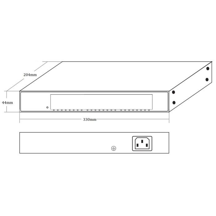 Коммутатор сетевой Onv ONV-H3024 изображение 5