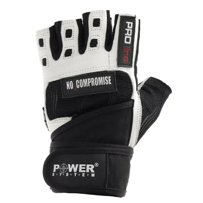 Перчатки для фитнеса Power System No Compromise PS-2700 Black/White L (PS-2700_L_Black-White) изображение 2
