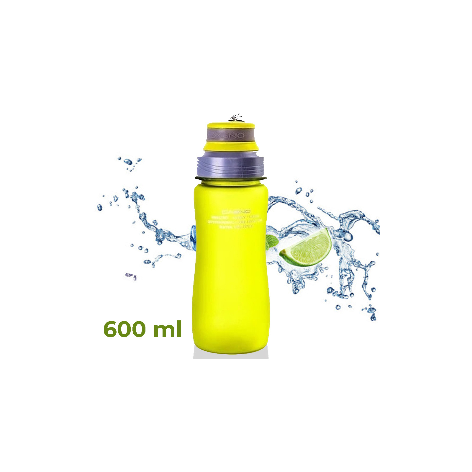 Пляшка для води Casno 600 мл KXN-1116 Зелена (KXN-1116_Green) зображення 2
