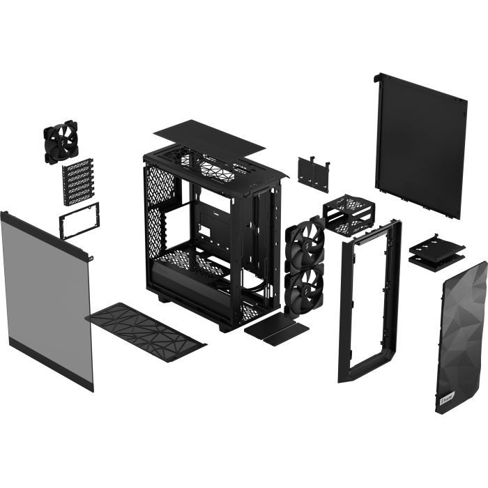 Корпус Fractal Design Meshify 2 Lite Black TG Light (FD-C-MEL2A-03) изображение 12