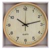 Настінний годинник Optima Promo Natural дерев'яний, світлий (O52081-42) зображення 4