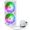 Система жидкостного охлаждения CoolerMaster MasterLiquid 240L Core ARGB White (MLW-D24M-A18PZ-RW) изображение 4