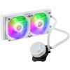 Система жидкостного охлаждения CoolerMaster MasterLiquid 240L Core ARGB White (MLW-D24M-A18PZ-RW)