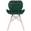 Кухонный стул GT Racer X-D27 Velvet Dark Green изображение 2