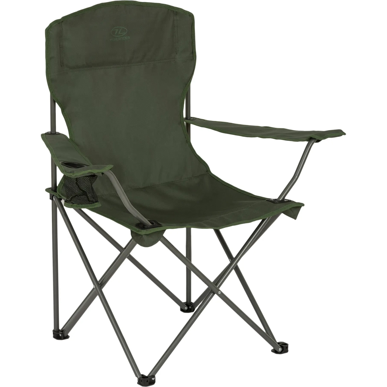 Крісло складане Highlander Edinburgh Camping Chair Olive (FUR002-OG) (928391) (1552853)