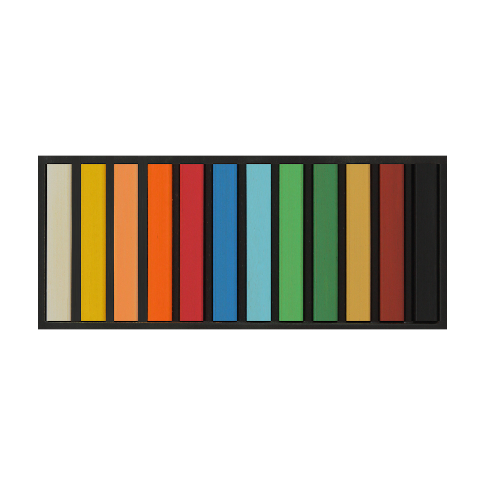 Пастель ZiBi ART Line -2 суха художня м'яка, 12 кольорів (ZB.2493) зображення 2