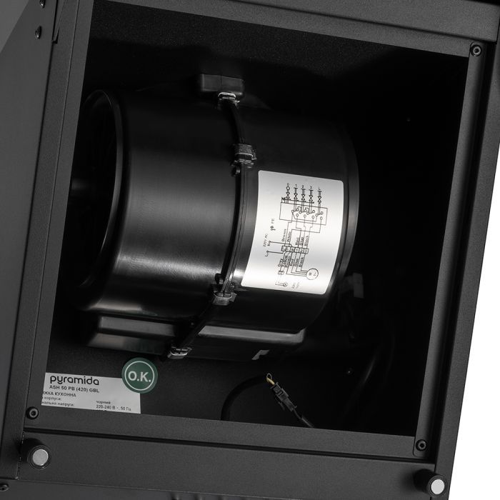 Витяжка кухонна Pyramida ASH 50 PB (420) GBL зображення 5