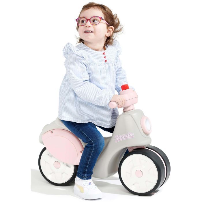 Беговел Falk Strada бело-розовый (802S) изображение 5