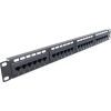 Патч-панель Hypernet 19" 24 порта UTP cat.6 (PP-KUTP6-24-NM)