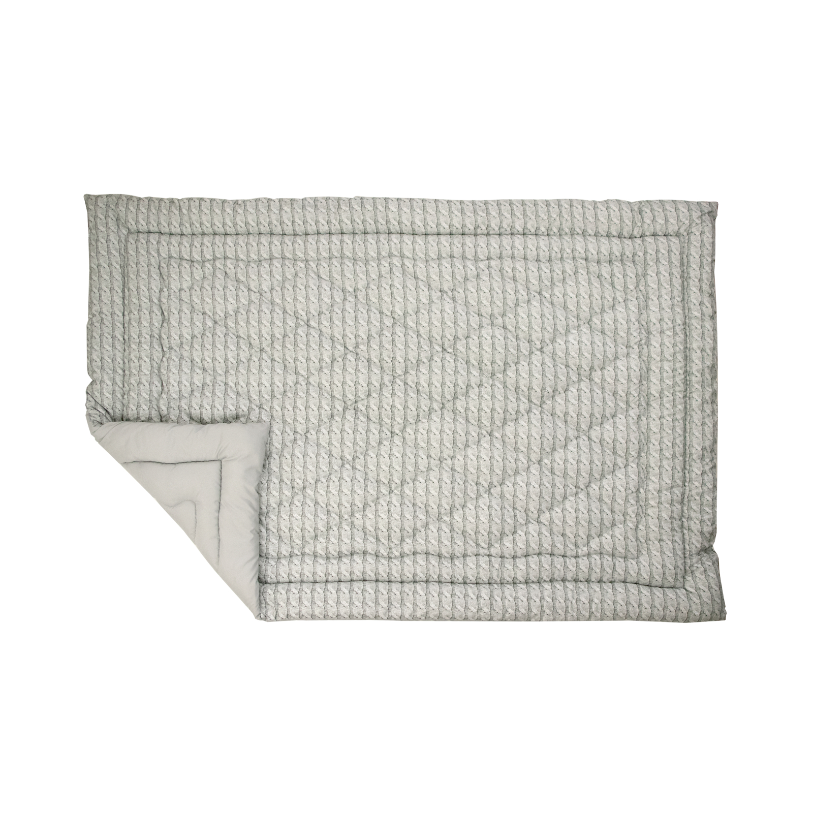 Одеяло Руно двойное силиконовое Grey Braid зима 140х205 (Р316.52_Grey Braid) изображение 2