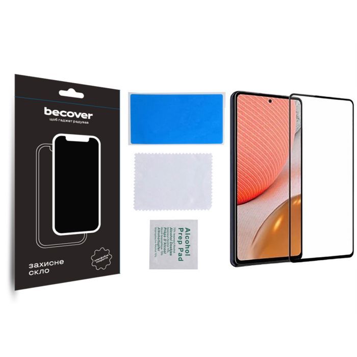 Стекло защитное BeCover Infinix Hot 30i NFC (X669D) Black (709722) изображение 3
