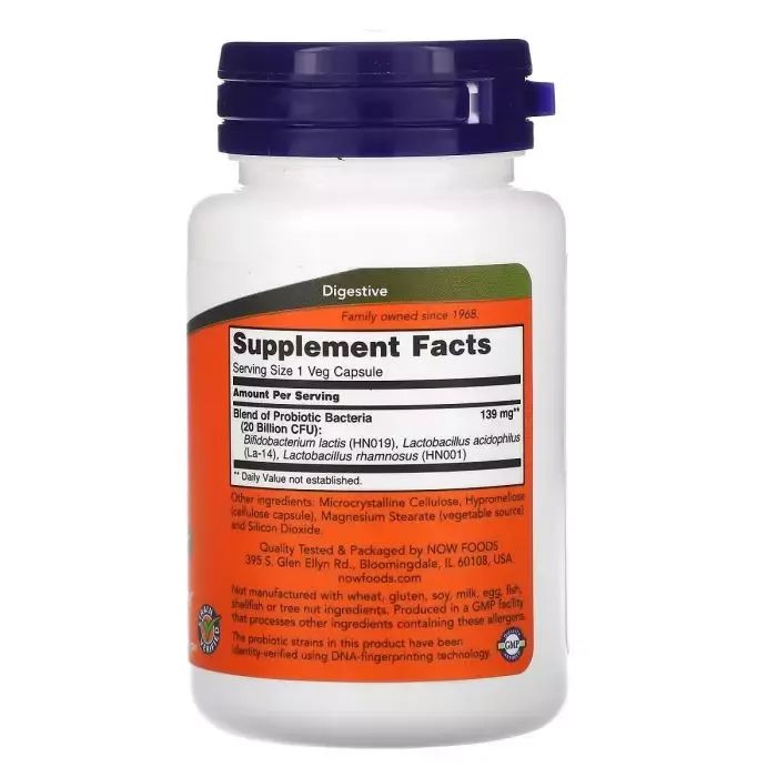 Пробіотики Now Foods Пробіотики Для Жінок, 20 млрд КУО, Woman's Probiotic, 20 Billion, Nоw Fo (NOW-02906) зображення 2