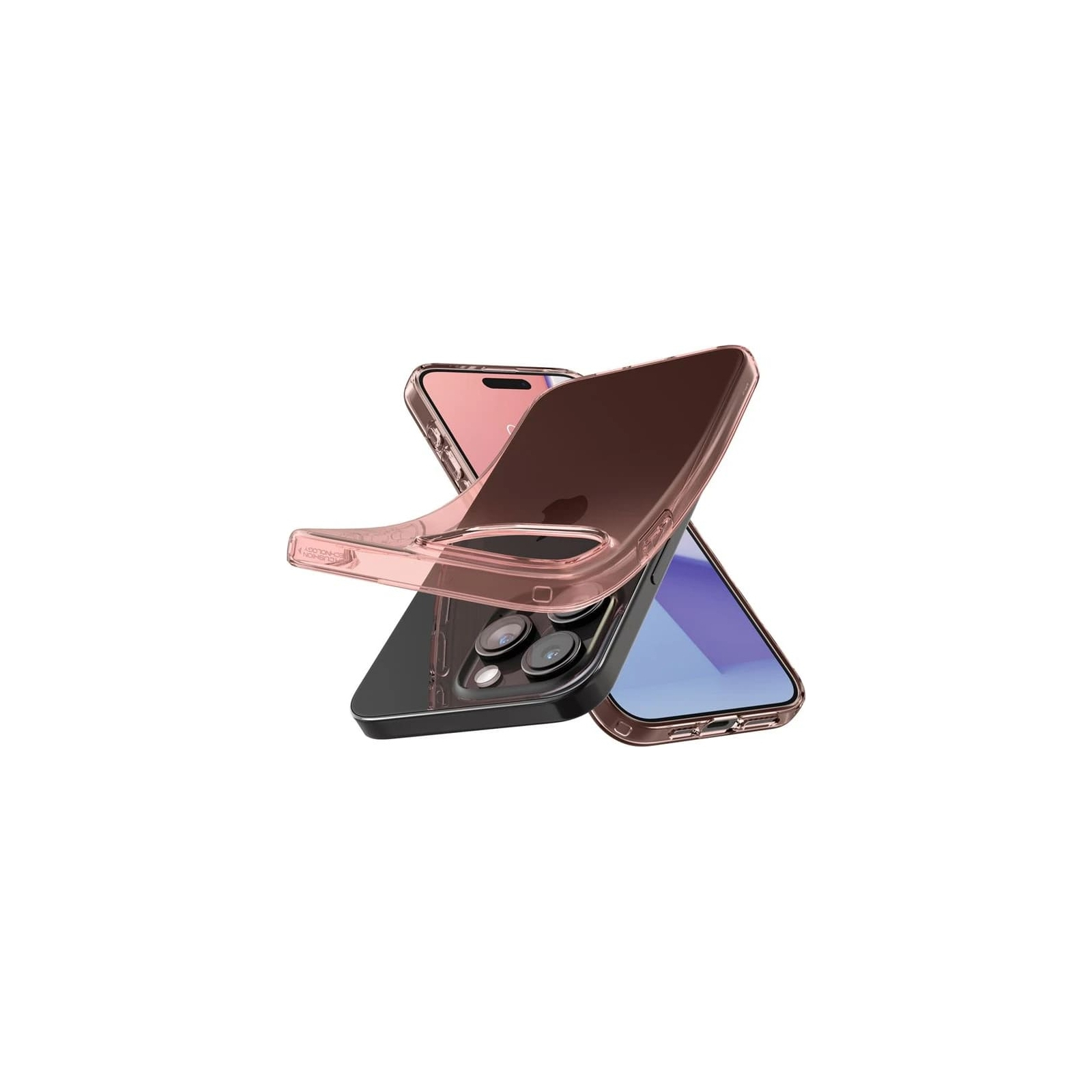 Чохол до мобільного телефона Spigen Apple iPhone 15 Pro Max Crystal Flex Rose Crystal (ACS06445) зображення 2
