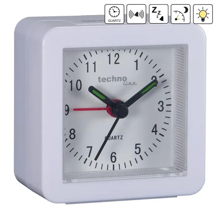 Настільний годинник Technoline Modell SC White (Modell SC weis) (DAS301818) зображення 4