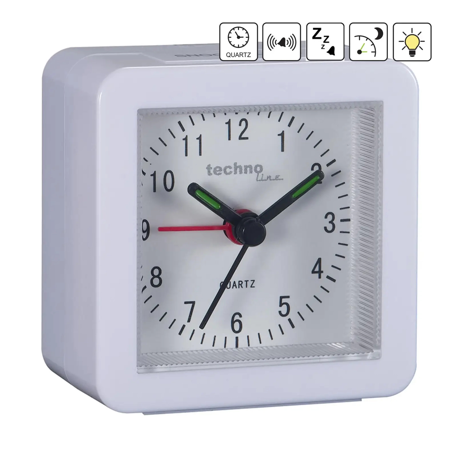 Настольные часы Technoline Modell SC White (Modell SC weis) (DAS301818) изображение 4
