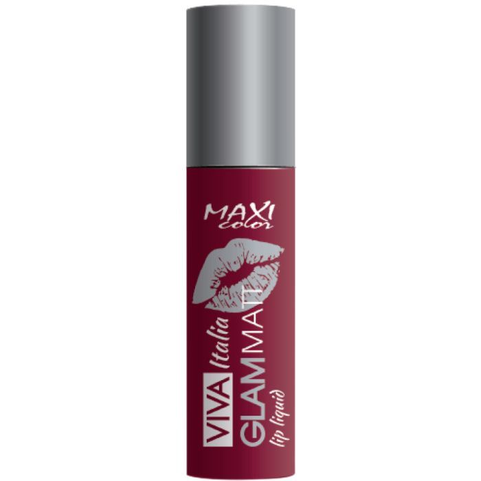 Помада для губ Maxi Color Viva Italia Glam Matt Lip Liquid 08 (4823097114759)