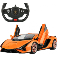 Фото - Інші РК-іграшки Rastar Радіокерована іграшка  Lamborghini Sian 1:14 помаранчевий (97760 ora 
