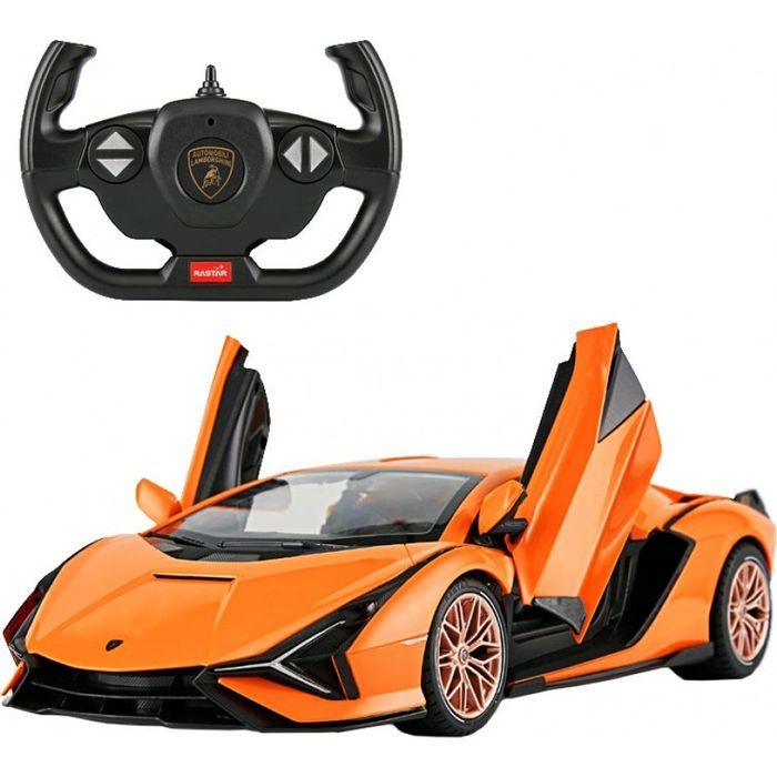 Радиоуправляемая игрушка Rastar Lamborghini Sian 1:14 оранжевый (97760 orange)