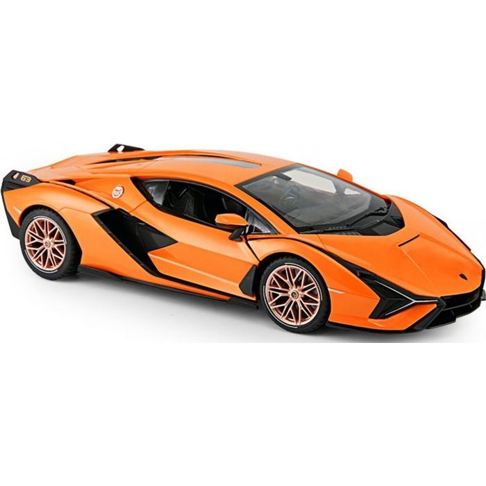 Радиоуправляемая игрушка Rastar Lamborghini Sian 1:14 оранжевый (97760 orange) изображение 3