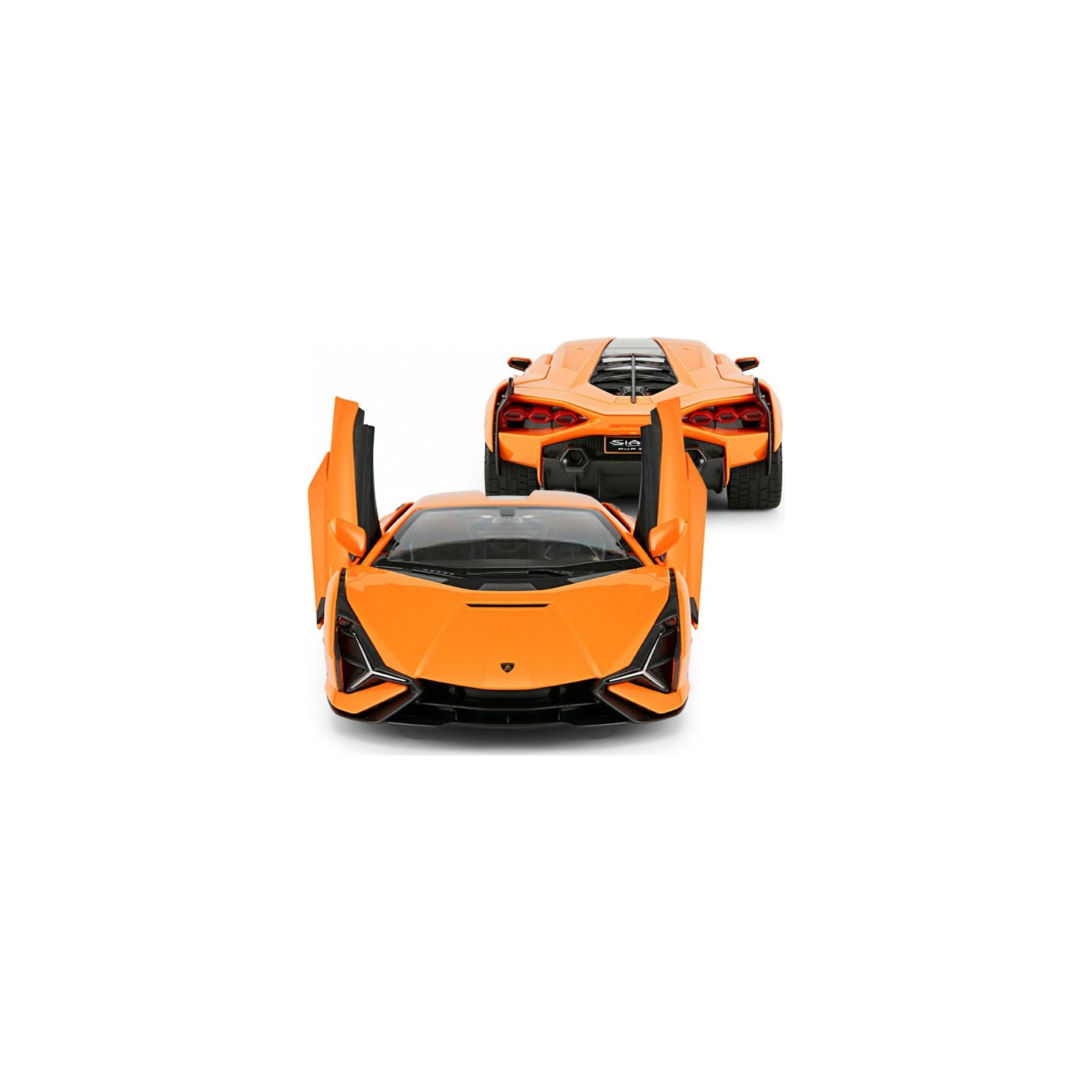 Радіокерована іграшка Rastar Lamborghini Sian 1:14 помаранчевий (97760 orange) зображення 5